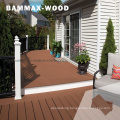 Matte Finish Garden Decking Patio Flooring Marine Flooring Water Proof Wood WPC Decking Wood Plastic Composite